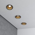Встраиваемый светильник Elektrostandard Osti 25081/LED 8W 4200K чёрный/золото a062939