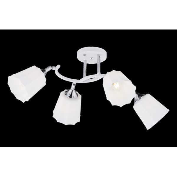 4491/4 WT+CH (4) Люстра (RL)