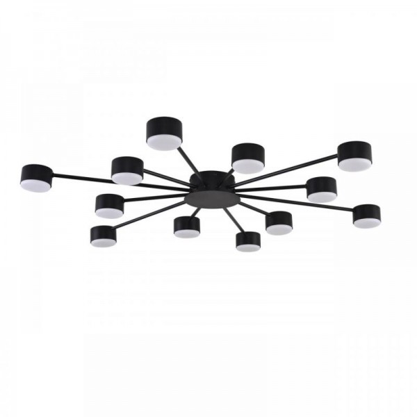 8344/12C COMFI черный, металл Люстра GX53 LED 12*7W 220V TORINA