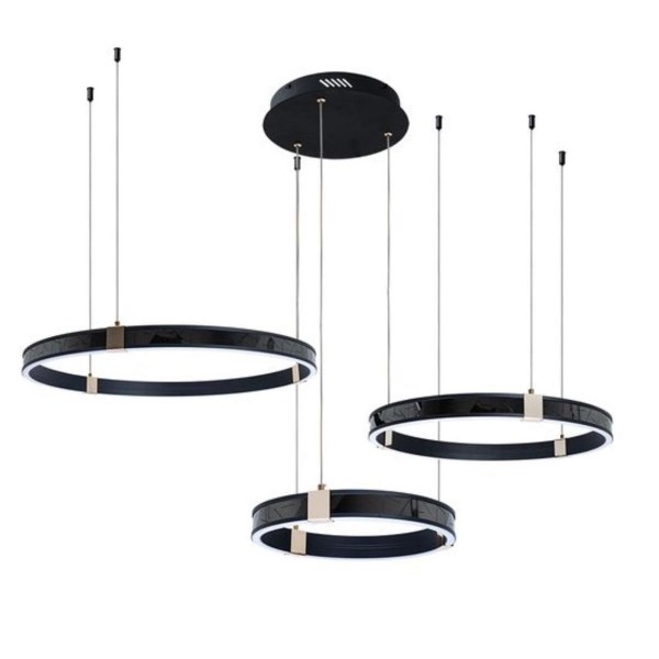 Подвесной светодиодный светильник Arte Lamp Shine A2222SP-3BK