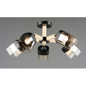 6941/5 BK+WOOD (1) Люстра RL 6941/5 BK+WOOD (1) Люстра RL