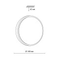 Настенно-потолочный светильник Sonex Pale Losta 7792/ALN