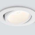 Встраиваемый светодиодный светильник Elektrostandard 15267/LED 7W 4200K белый/белый a055721