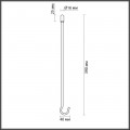 Крюк Odeon Light Hightech 4391/40K
