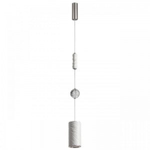 5451/18L L-VISION ODL_EX26 белый/никель/металл/керамика/хрусталь/акрил Подвес LED x 18W 2000К/3000K/4000K/переключ. RIVERA