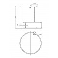 Подвесной светильник Maytoni MOD016PL-L52BK