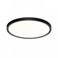 7660/32L MITRA LED SN 087 Светильник пластик/белый/черный LED 32Вт 3000/4000K D400 IP40 ALFA BLACK