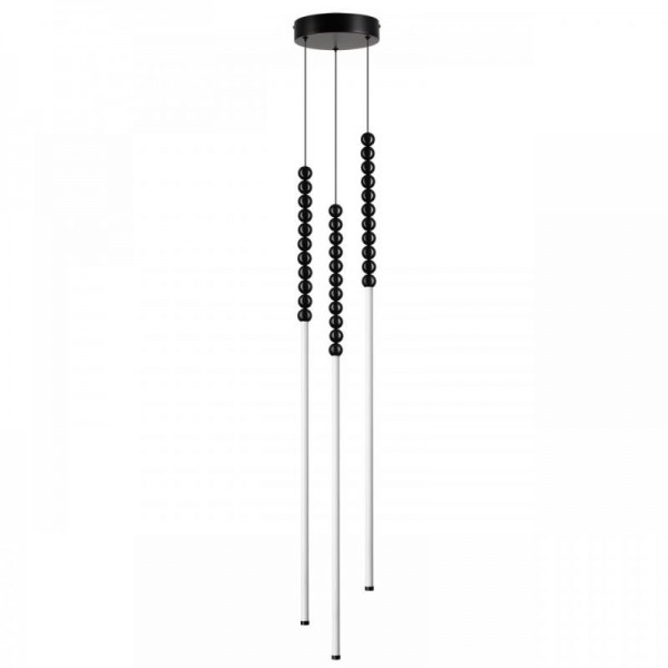 7149/33L HIGHTECH ODL26 Подвесной светильник  черный/акрилл/металл IP20 LED 32W 2200Лм 3500K 300° 220V MONELLA