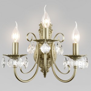 Настенный светильник с хрусталем 3305/3