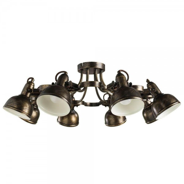 Потолочная люстра Arte Lamp Martin A5216PL-8BR