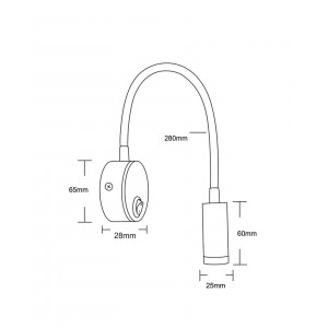 Настенный светильник (бра) Freya FR6032WL-L3S