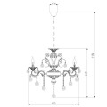 Подвесная люстра Bogates 294/8 Strotskis