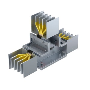 Секция Т-образная вертикальная 2000 А IP55 AL 3L+N+PE(КОРПУС) HPA20TV45