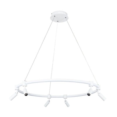 Подвесная светодиодная люстра Arte Lamp Ring A2186SP-1WH