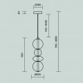 Подвесной светильник Maytoni MOD307PL-L36BS3K