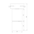 Трековый светодиодный светильник Elektrostandard Sens 85047/01 белый a062879