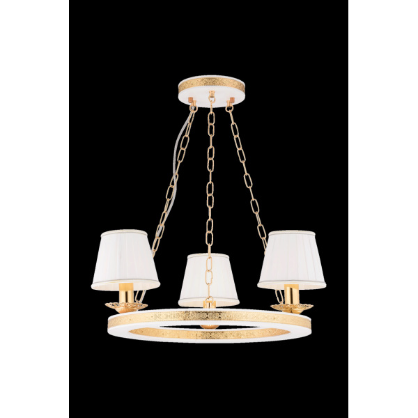 85649/3A WHITE+FGD (1) Люстра
