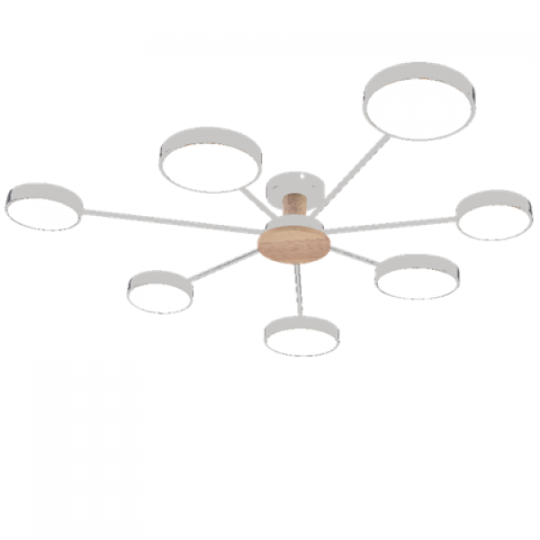 Светильник Mirastyle MH-3286/7 WH+WOOD