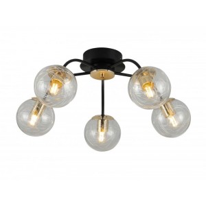 35818/5 BLACK+GOLD (1) Люстра (RL)