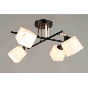 4741/4 BK+FGD (4) Люстра (RL) 4741/4 BK+FGD (4) Люстра (RL)