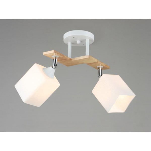 5291/2 WT+WOOD (6) Люстра (RL)