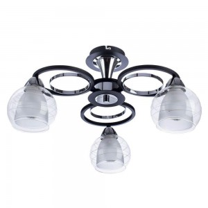 Потолочная люстра Arte Lamp Ginevra A1604PL-3BK