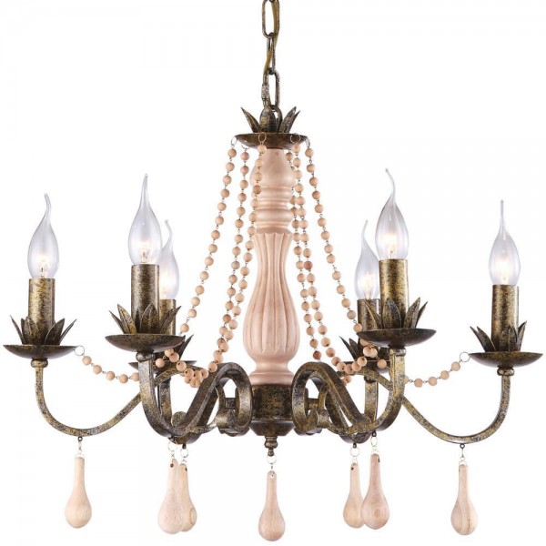 Подвесная люстра Arte Lamp Rosario A1832LM-6GA