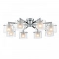 8261/8C MODERNI LN26 металл/стекло, хром/прозрачный Люстра потолочная E14 8*40W 220V VERDI