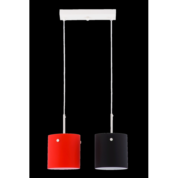 5042/2 RED+BLACK (1) Люстра