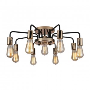 Потолочная люстра Arte Lamp A6001PL-9BK Потолочная люстра Arte Lamp A6001PL-9BK