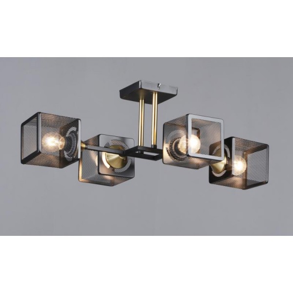 6400/4 BK+COP (2) Люстра (RL)