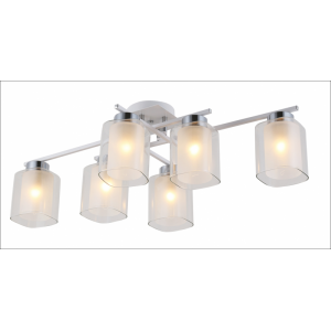 74402/6 CHROME+WHITE (1) Люстра (RL) 74402/6 CHROME+WHITE (1) Люстра (RL)