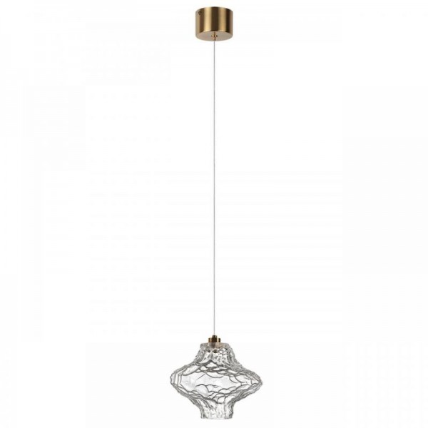 5107/3L L-VISION  ODL26 антич.бронза/прозрачный металл/стекло Подвес LED x 3W 4000K ORDI