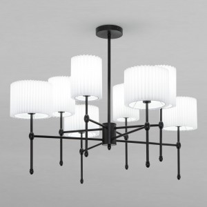 Потолочный светильник с тканевыми абажурами Smart 60162/8 черный Smart