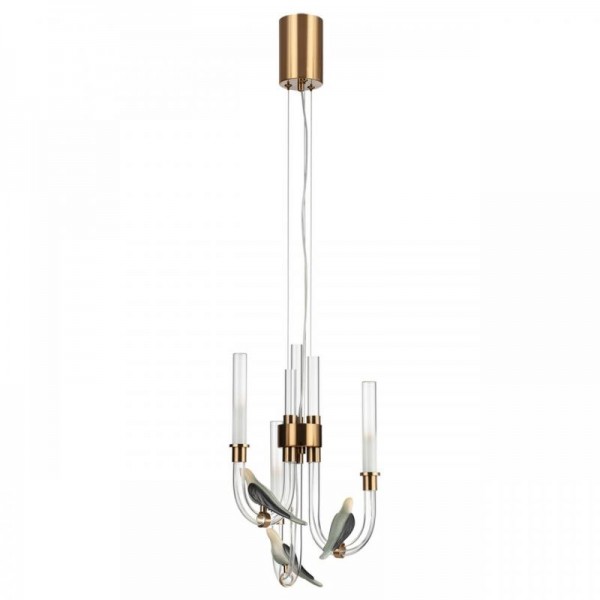 Подвесная светодиодная люстра Odeon Light L-Vision Lark 5431/6L