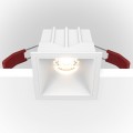 Встраиваемый светильник Maytoni Alfa LED DL043-01-10W4K-D-SQ-W