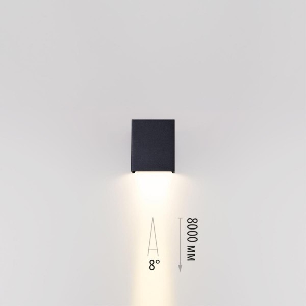 Уличный настенный светильник Odeon Light Arrow Nature 7188/5WL