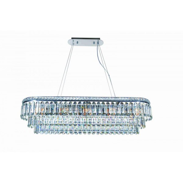 2796R/10A CHROME+CLEAR (1) Люстра NW