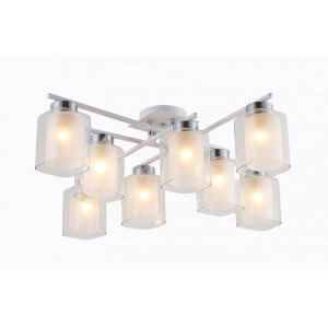 74402/8 CHROME+WHITE (1) Люстра (RL) 74402/8 CHROME+WHITE (1) Люстра (RL)