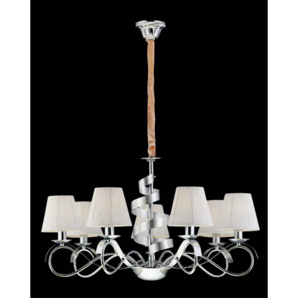 1779/7 CHR+SIL (1) Люстра NW