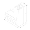 Коннектор L-образный Elektrostandard Mini Magnetic 85179/00 a065639