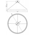 Подвесной светодиодный светильник Freya Tier FR5257PL-L32G
