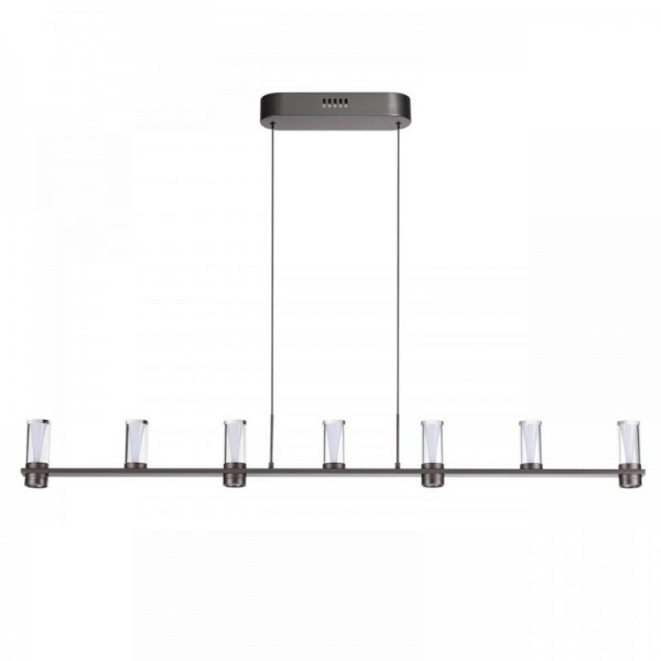 7143/45L HIGHTECH ODL26 Подвесной светильник  черный gun powder/акрилл/металл IP20 LED 40W 2470Лм 3000K 180° 220V DEFANCE