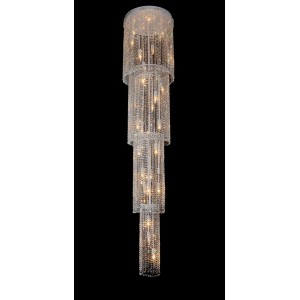 8735/28W WHITE+SILVER (1) Люстра NW