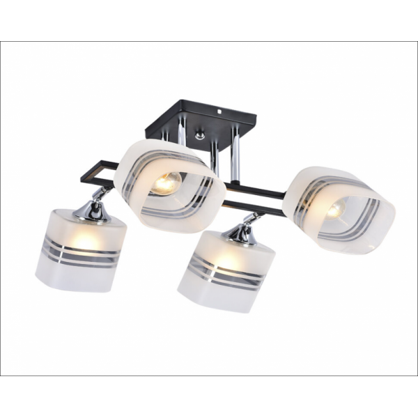 7757S/4 CR+BK (4) Люстра (RL)