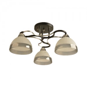 Потолочный светильник Mirastyle BL-8258/3 BK+CR