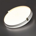 7646/CL PALE SN 189 Светильник пластик/белый/золотой LED 30Вт 4000К D340 IP43 OLIDI WHITE