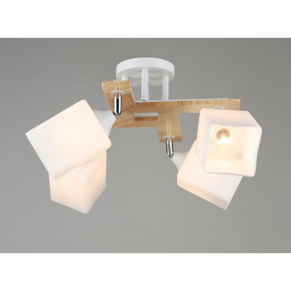 5291/4 WT+WOOD (2) Люстра (RL)