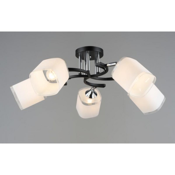 6108/5 BK+CR (2) Люстра (RL)