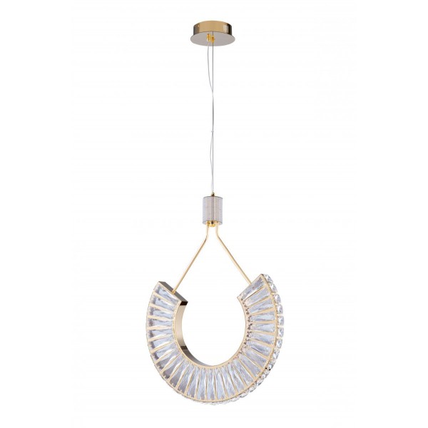 6019E/25W GOLD+CLEAR (1) Люстра NW